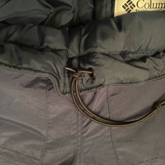 LIKE NEW COLUMBIA NAVY SNOW PANTS, TODDLER SIZE 3T - Picture 7 of 9